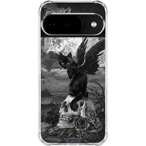 Alchemy Nine Lives of Poe Google Pixel 10 Clear Case